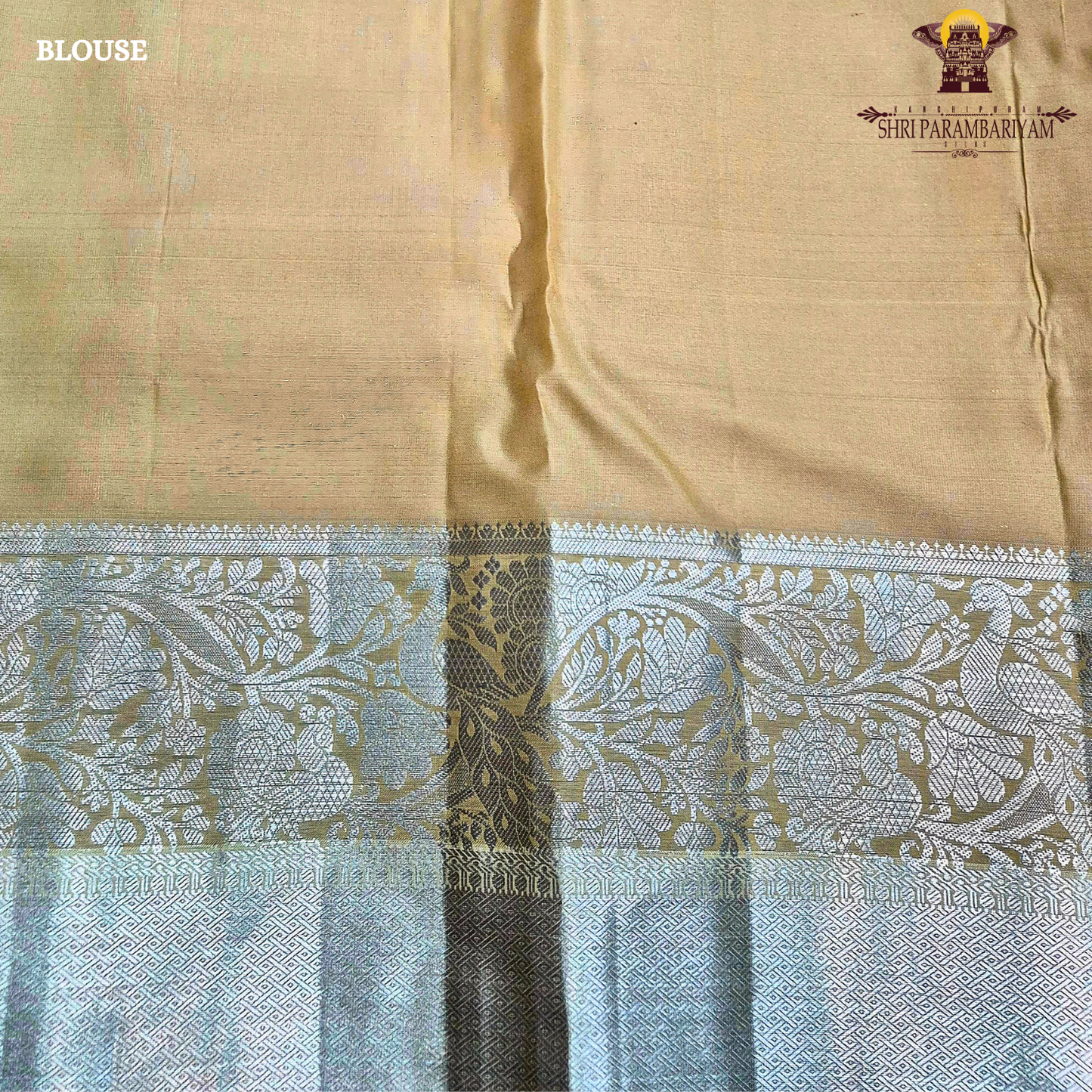 Rich mustard yellow / golden yellow with elegant silver zari Saree