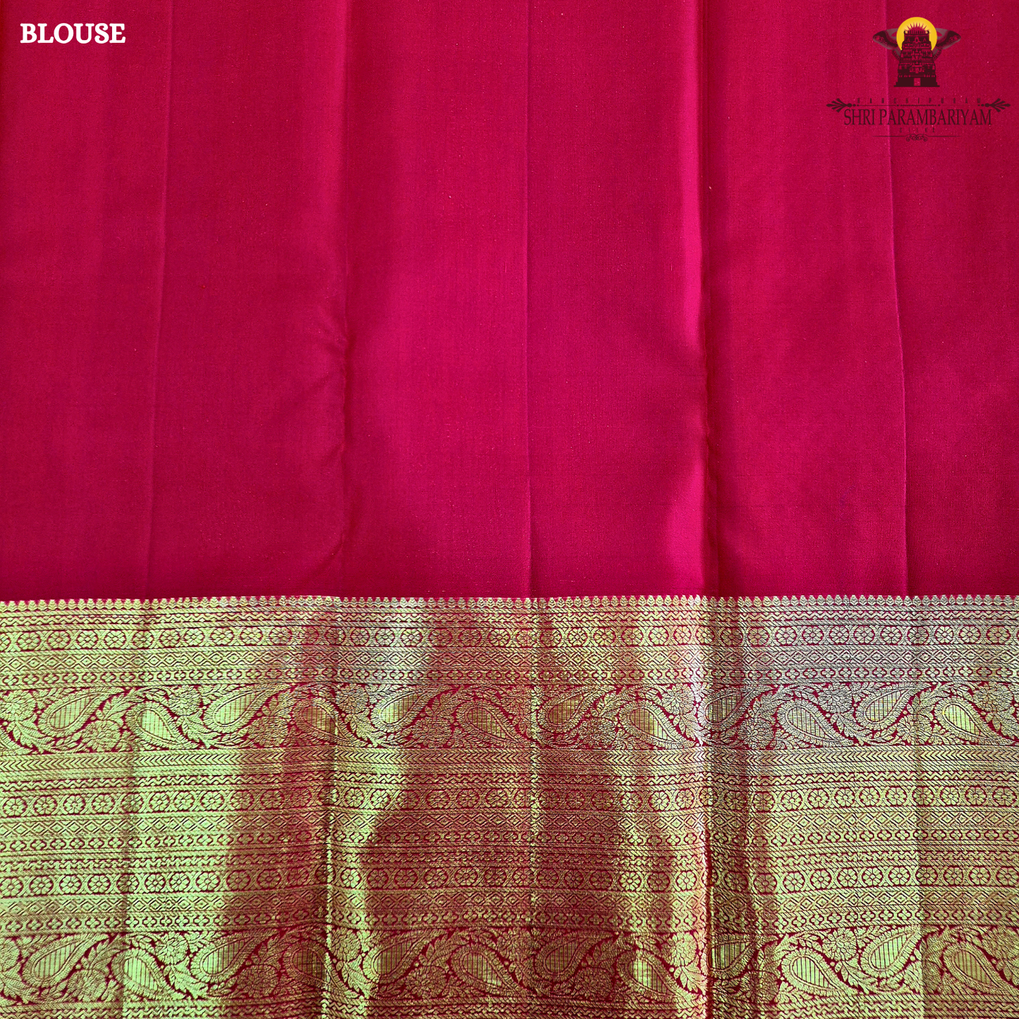 A golden Orange / Mango Orange with Rich Red and Gold Zari Border Saree