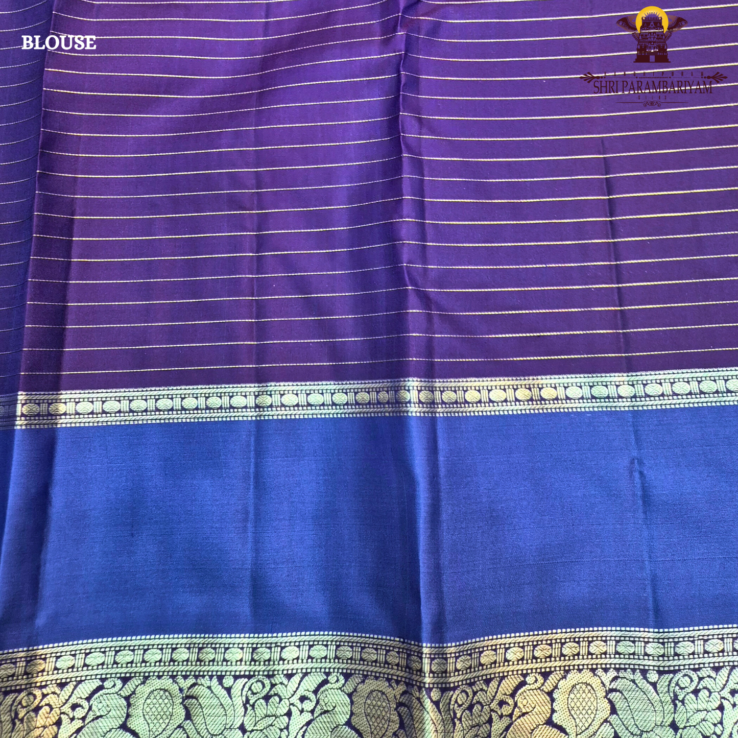Soft greyish-lavender Saree