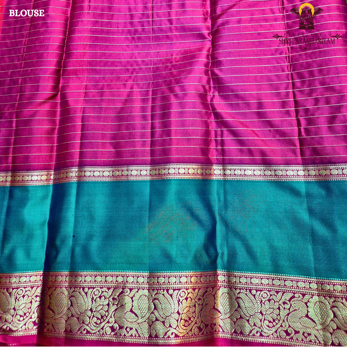 Vibrant leaf green Saree