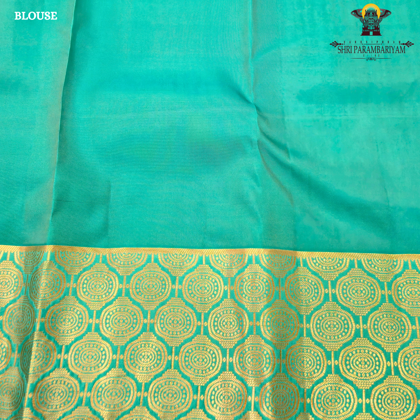 Teal green / sea green Saree
