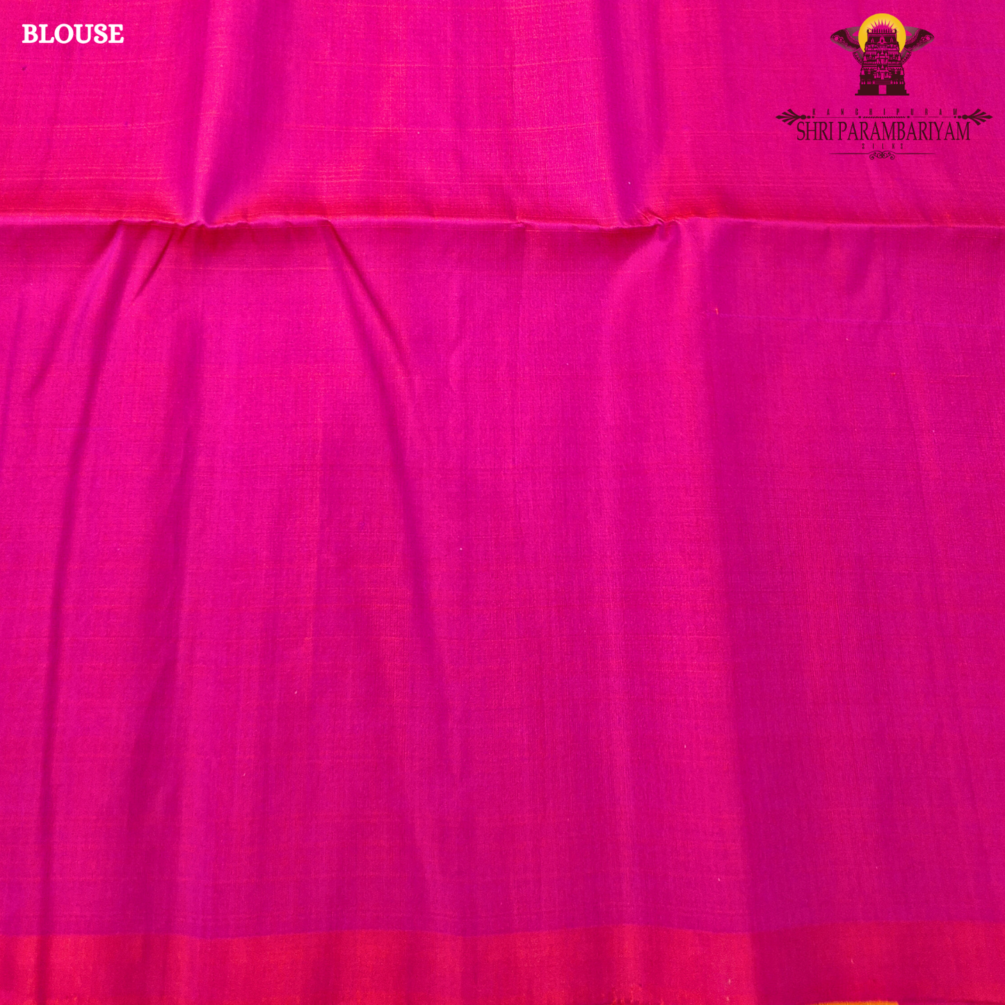 A striking dual-tone combination of vibrant rani pink and rich mustard orange Saree