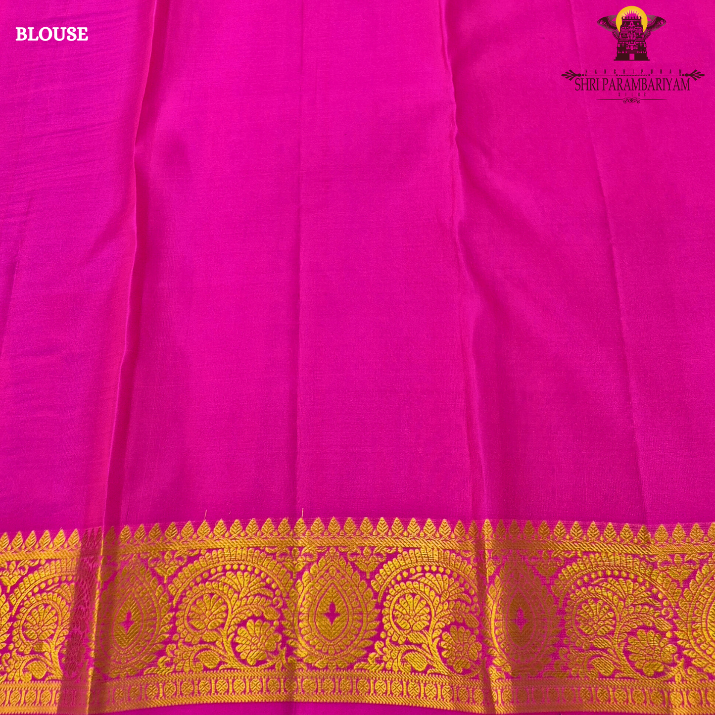 Dual-tone Royal Blue and Violet with a contrasting Blue border Saree