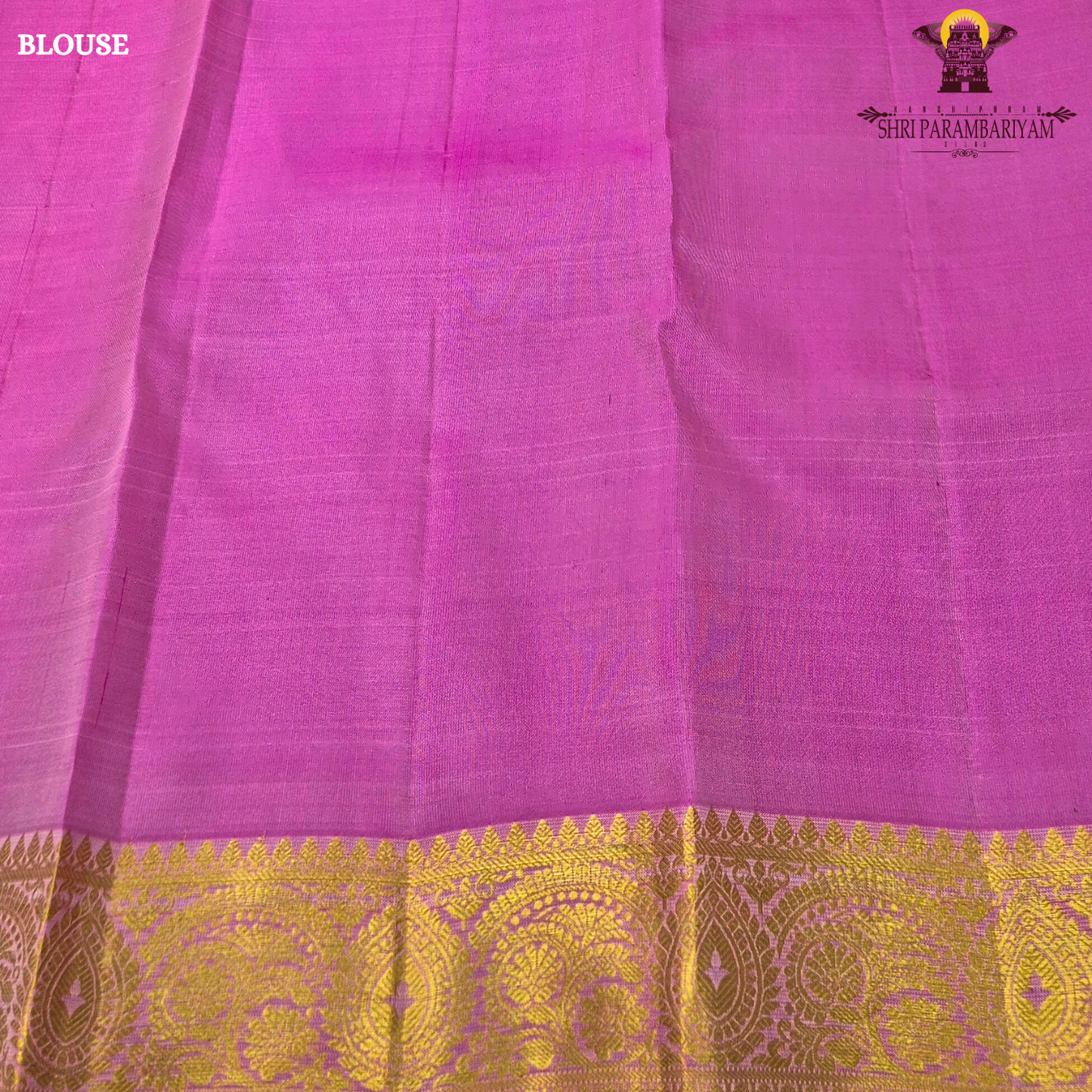 A graceful combination of soft peach and vibrant rani pink, enriched with elegant Saree
