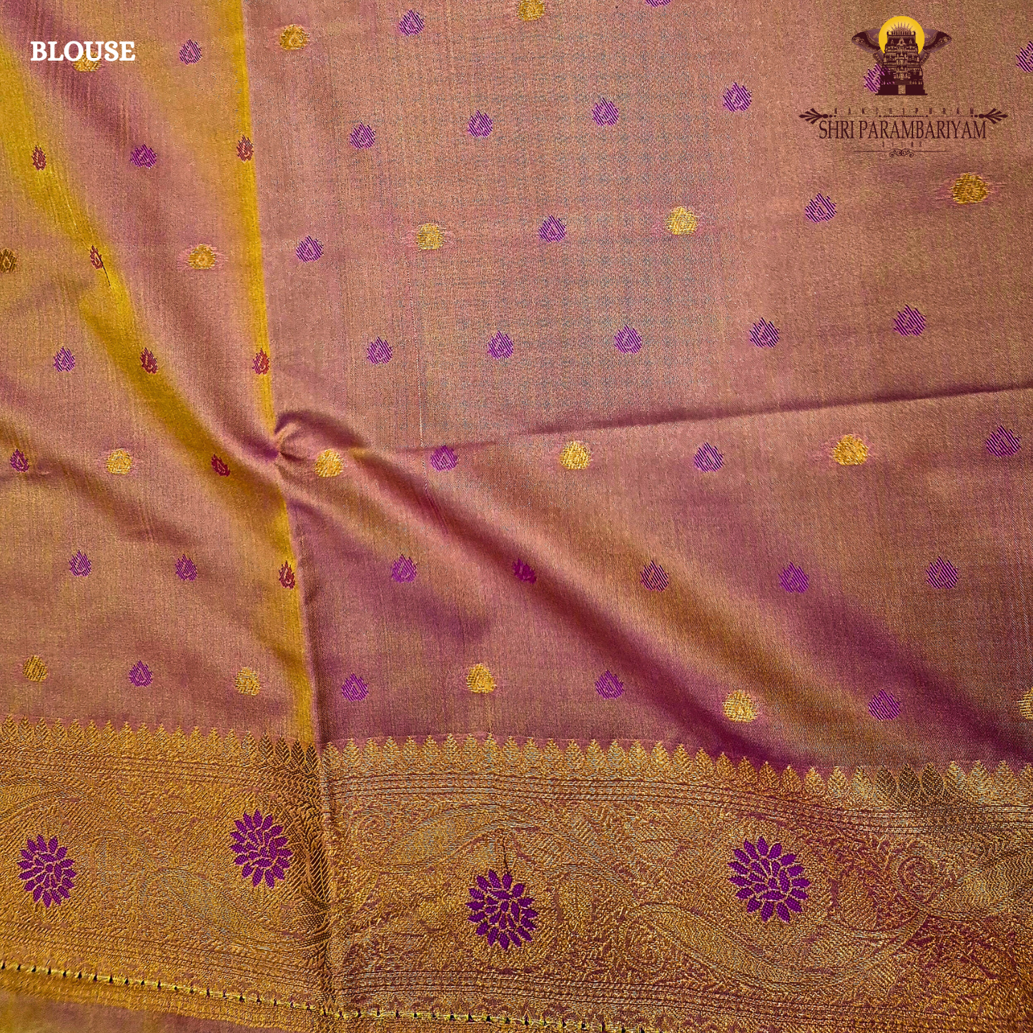 Classic bottle green / peacock green Saree