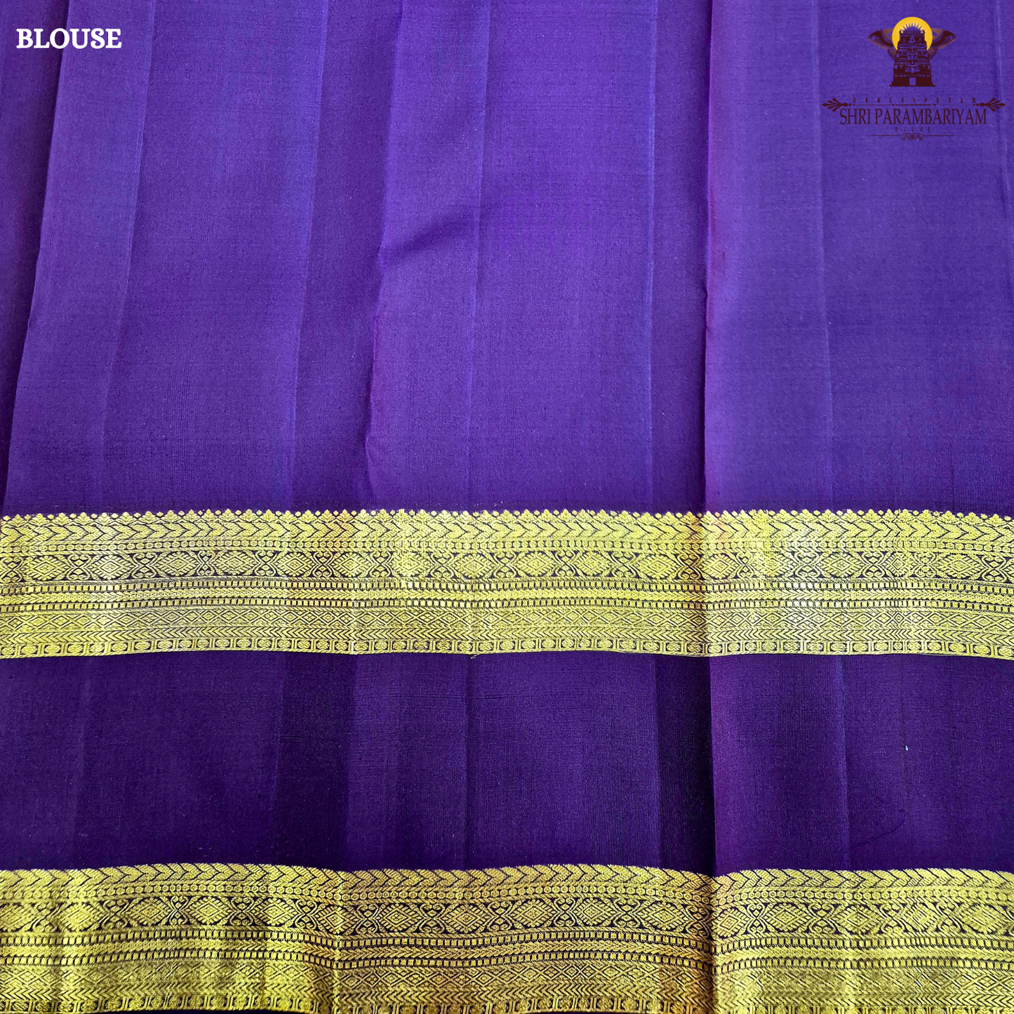 A rich Burnt Orange with Deep Aubergine Purple Border Saree
