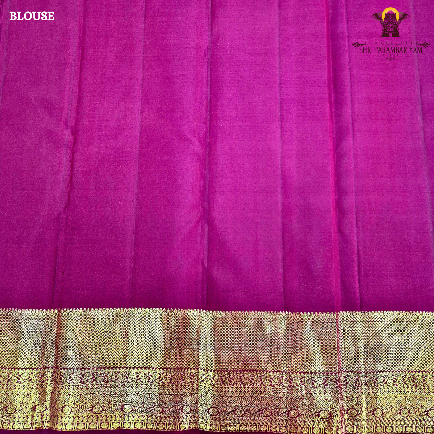 A Rich Wine Maroon with elegant Antique Gold Zari woven buttas Silk Saree