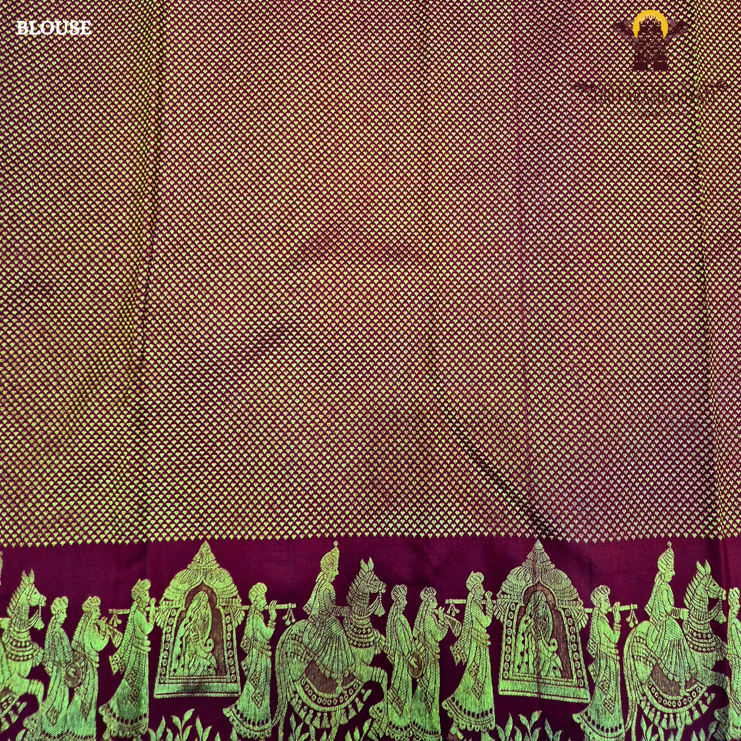 A rich and vibrant bridal red with lustrous gold zari work—classic Saree