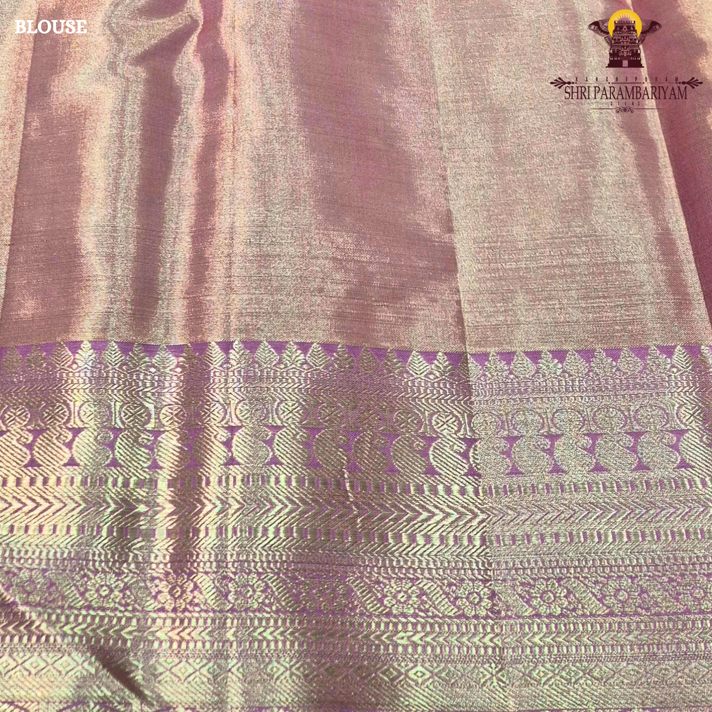 Aqua Blue / Sea Green with Mauve-Purple Border Saree