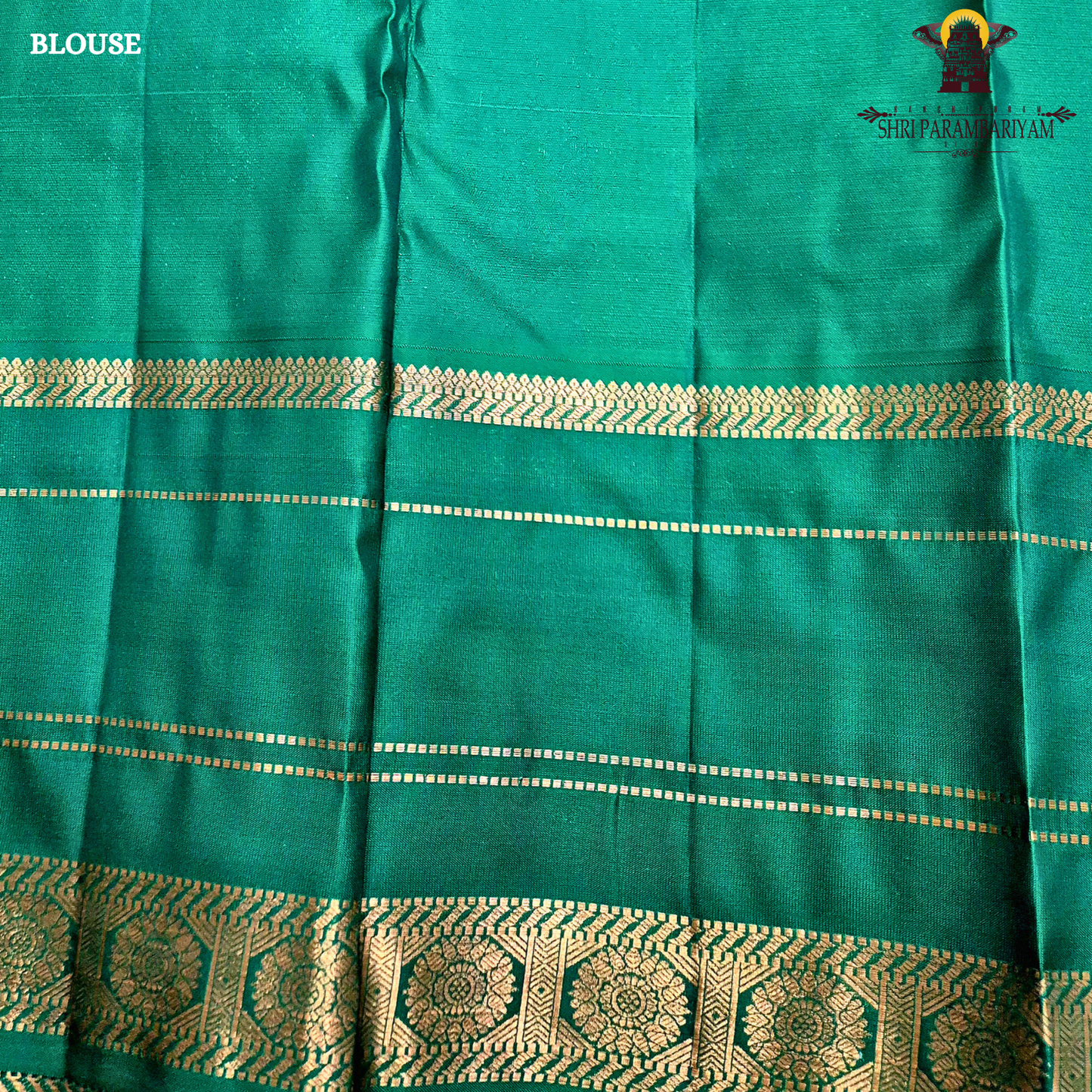 Bright Sky Blue Saree