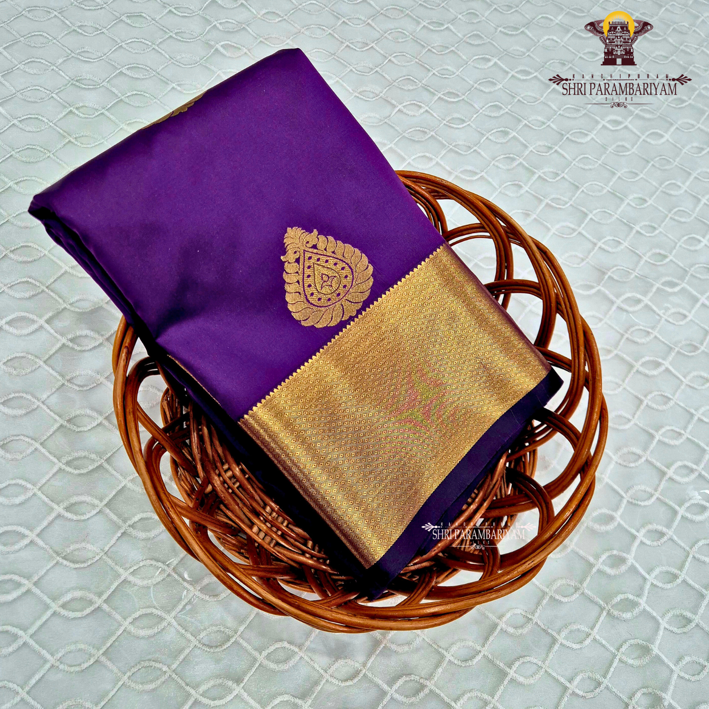 Royal Purple / Deep Violet Saree