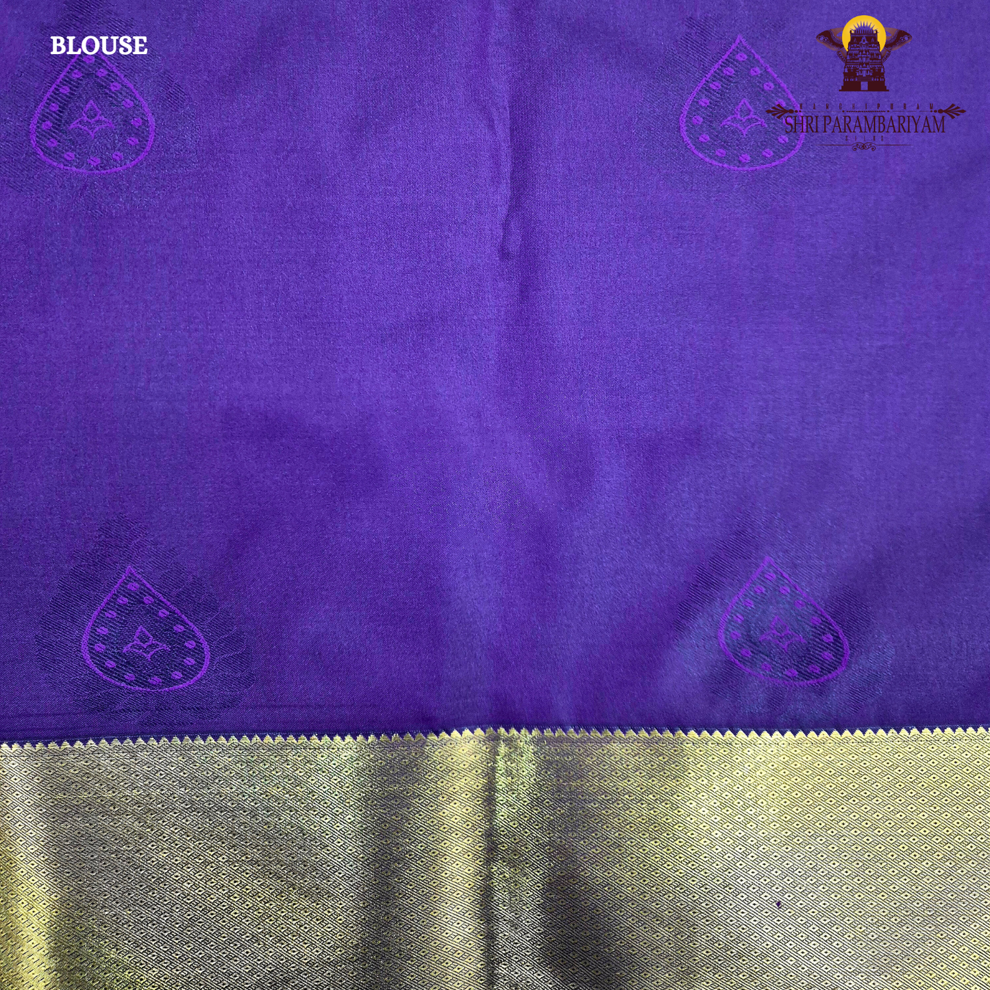 Royal Purple / Deep Violet Saree