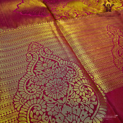 Bottle Green Fancy Saree