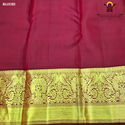 A rich Peacock Blue body highlighted with a beautiful Saree