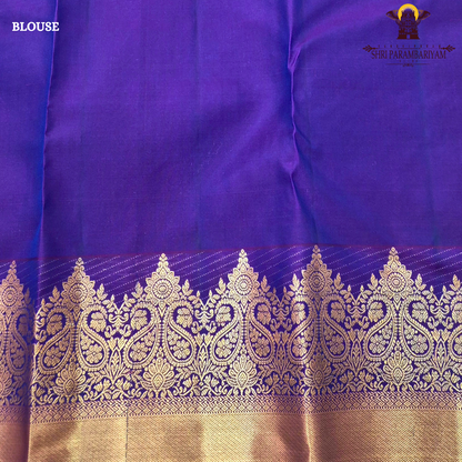 Royal Purple / Deep Violet Saree