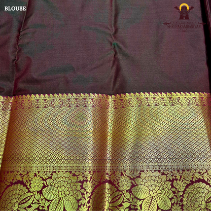Rich royal purple Saree