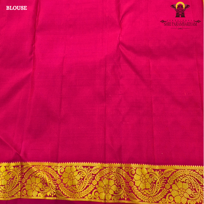 Bright Mustard Orange / Temple Orange Saree