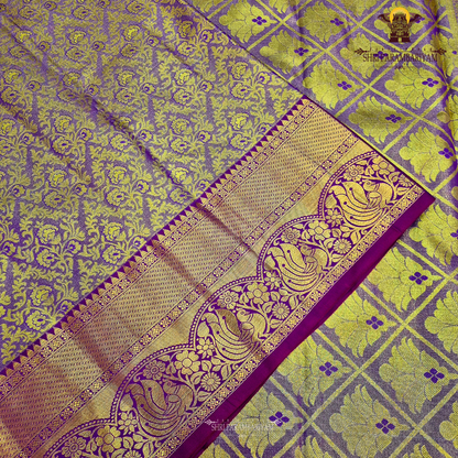 Rich wine purple Saree