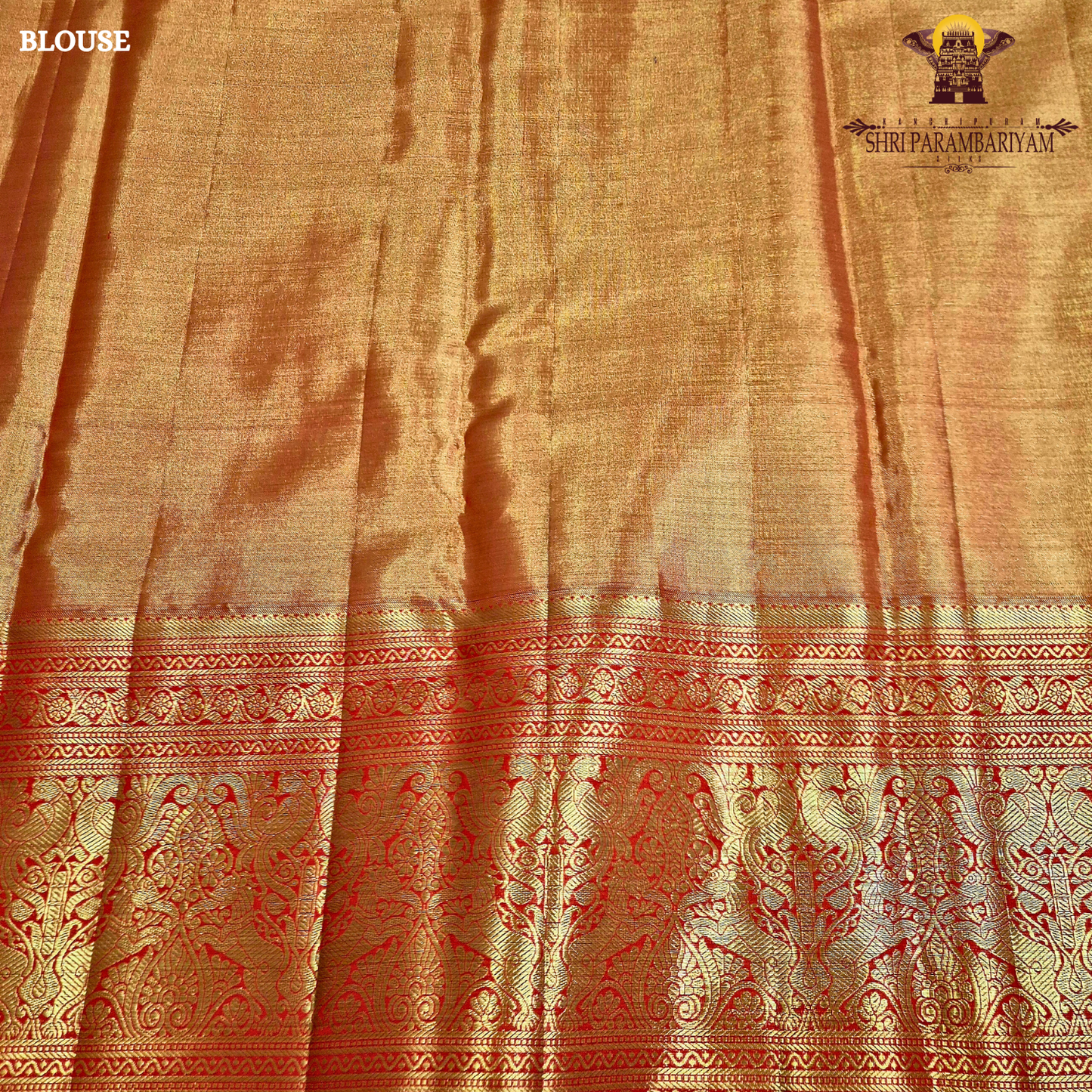 Elegant mint green / pastel pista green (Half White) with a soft golden tissue shine Saree