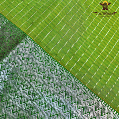 Fresh Lime Green / Light Parrot Green Saree
