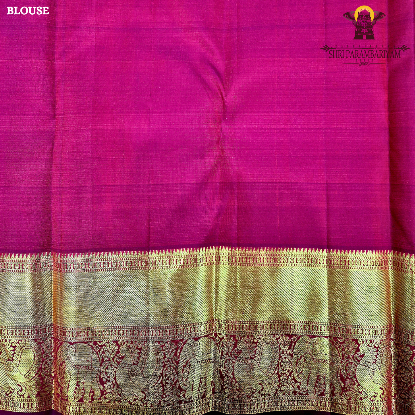 A rich copper brown dual shade color with a subtle maroon undertone Saree