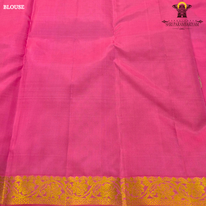 Vibrant rani pink shade that exudes elegance Saree