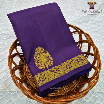 Deep Purple / Royal Purple Saree