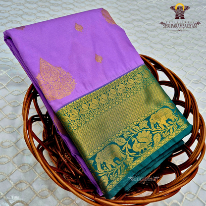 Soft lavender Saree