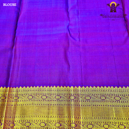 Elegant dual-tone olive green and muted maroon (shot effect) body with a contrasting Saree
