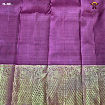 A vibrant Rani Pink (Deep Rose Pink) shade, radiating Saree