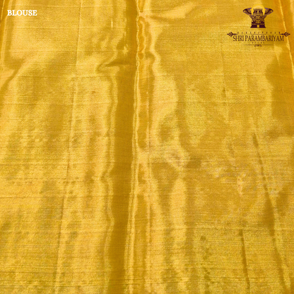 A beautiful mustard gold shade that gives a radiant and luxurious shine Saree