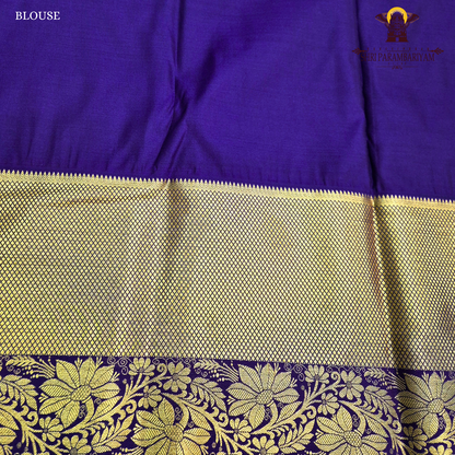Bright peacock blue Saree