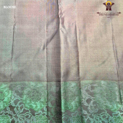 Soft Mauve / Dusty Rose / Light Coffee Brown Saree