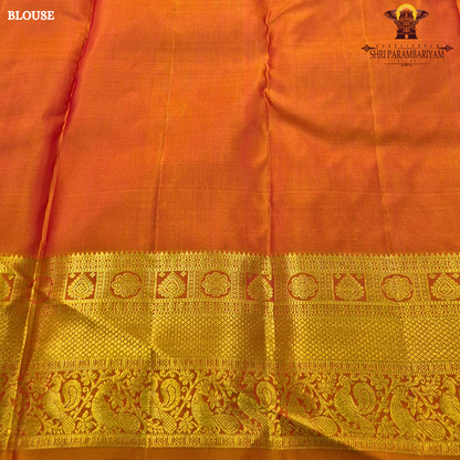 Bright Rani Pink (deep, vibrant pink tone) with rich Gold zari border Saree