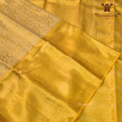 A rich mustard gold shade that radiates a classic and festive glow Saree