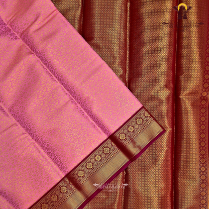 Bright Rani Pink Saree
