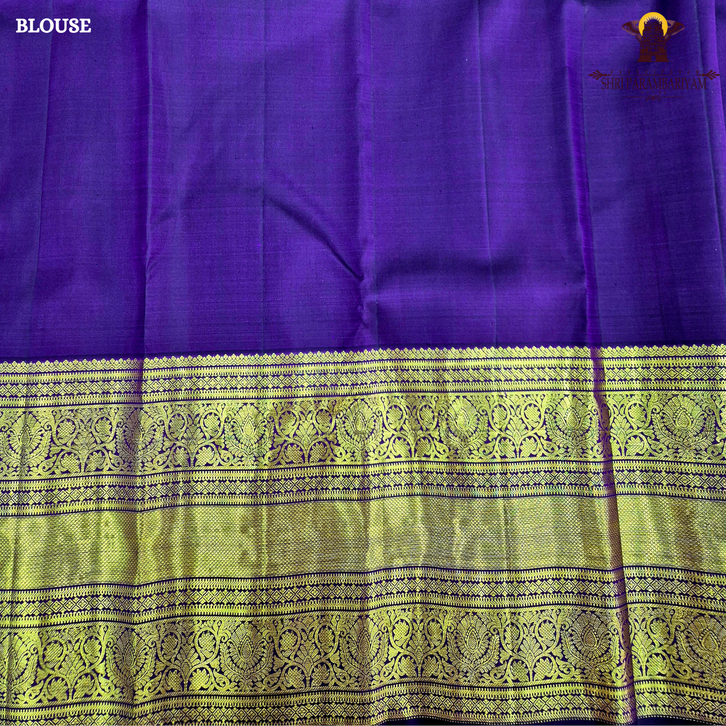 A regal Royal Purple (Deep Violet) shade, exuding timeless elegance Saree