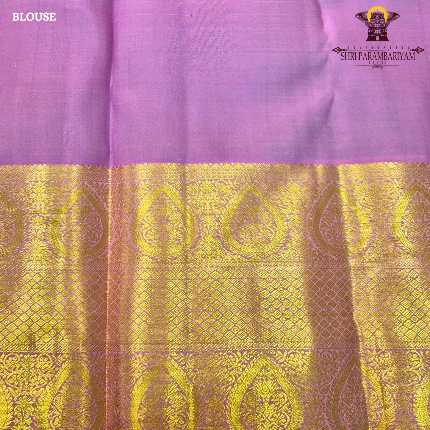 Royal Deep Violet / Purple body with a contrasting Pink border and pallu Saree