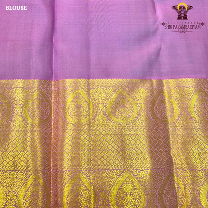 Royal Deep Violet / Purple body with a contrasting Pink border and pallu Saree