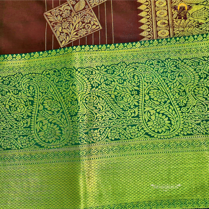 Rich wine / maroon Saree