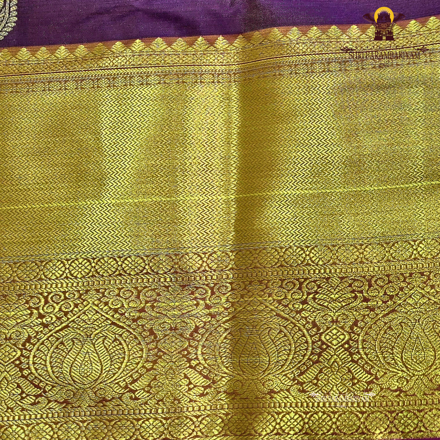 Elegant purple-maroon Saree