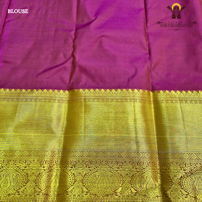 Elegant purple-maroon Saree