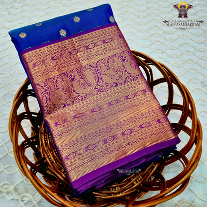 Royal blue Saree