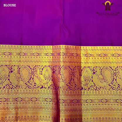 Royal blue Saree