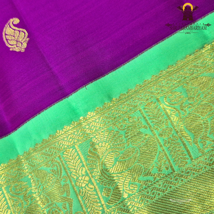 A rich Rani pink (magenta) body decorated with elegant Saree