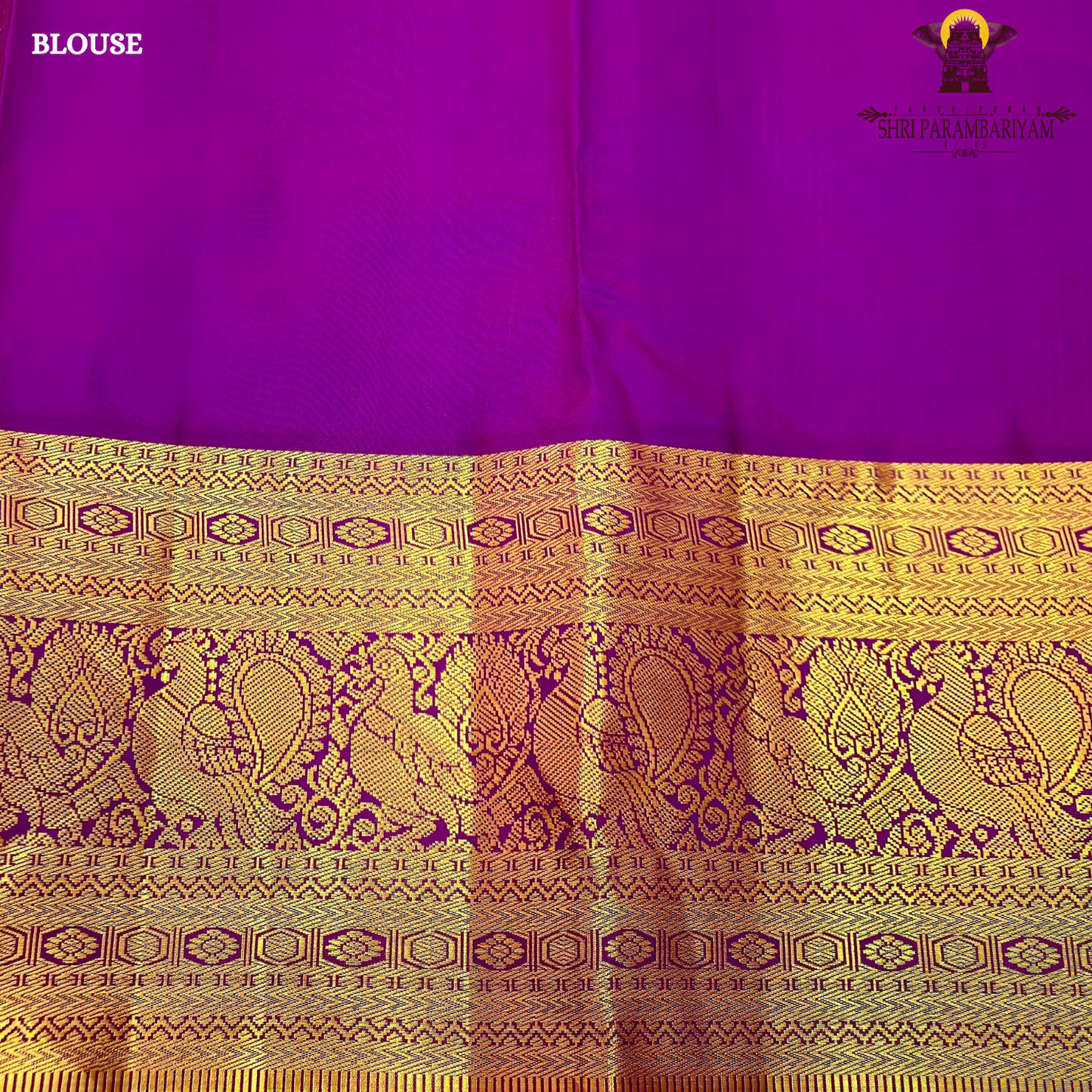 Bright pinkish-red (rani pink) Saree