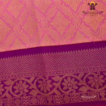Rose pink / soft baby pink Saree