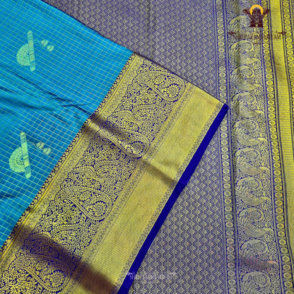Sea Blue Saree