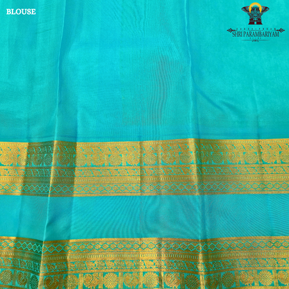 Royal blue Saree