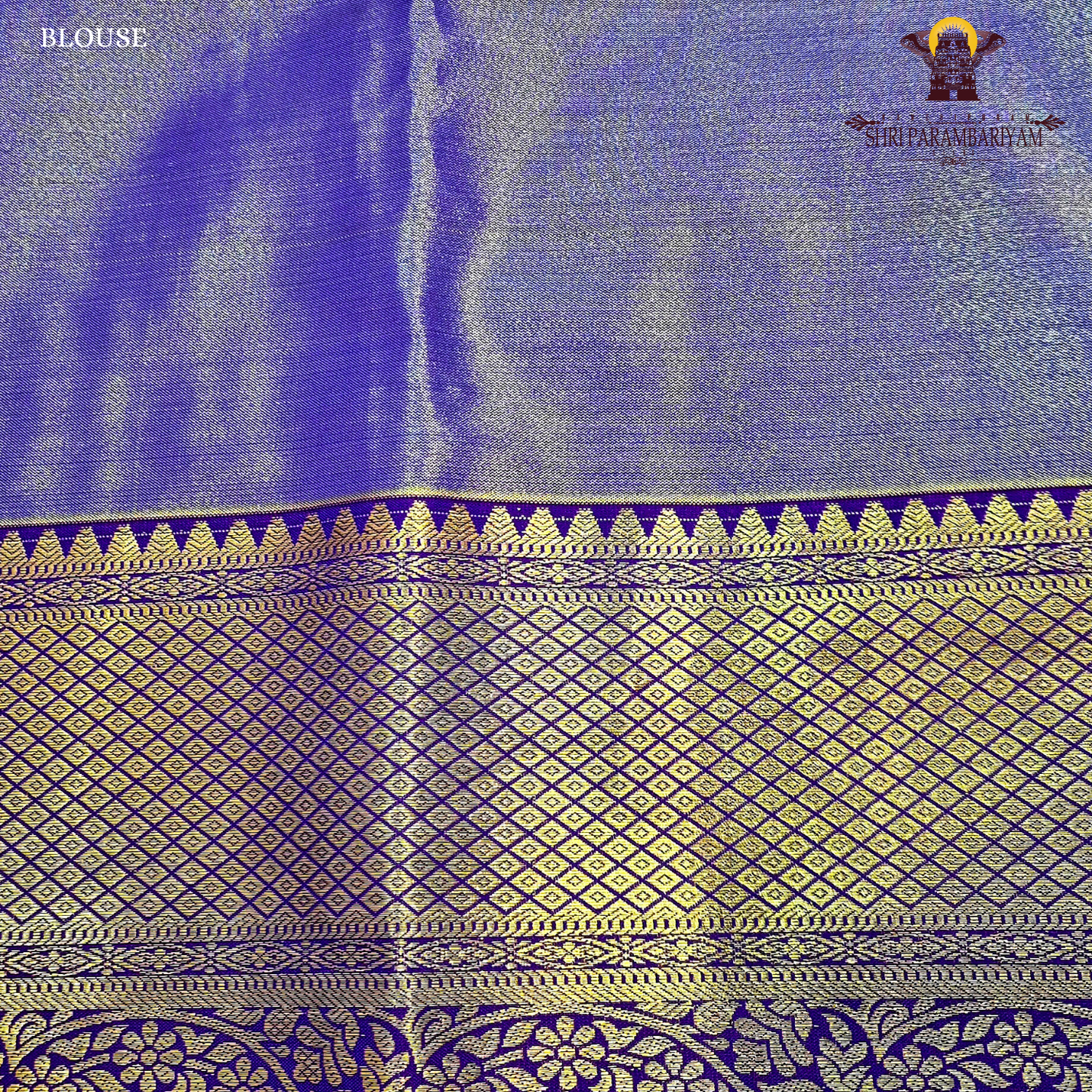 Royal purple Saree